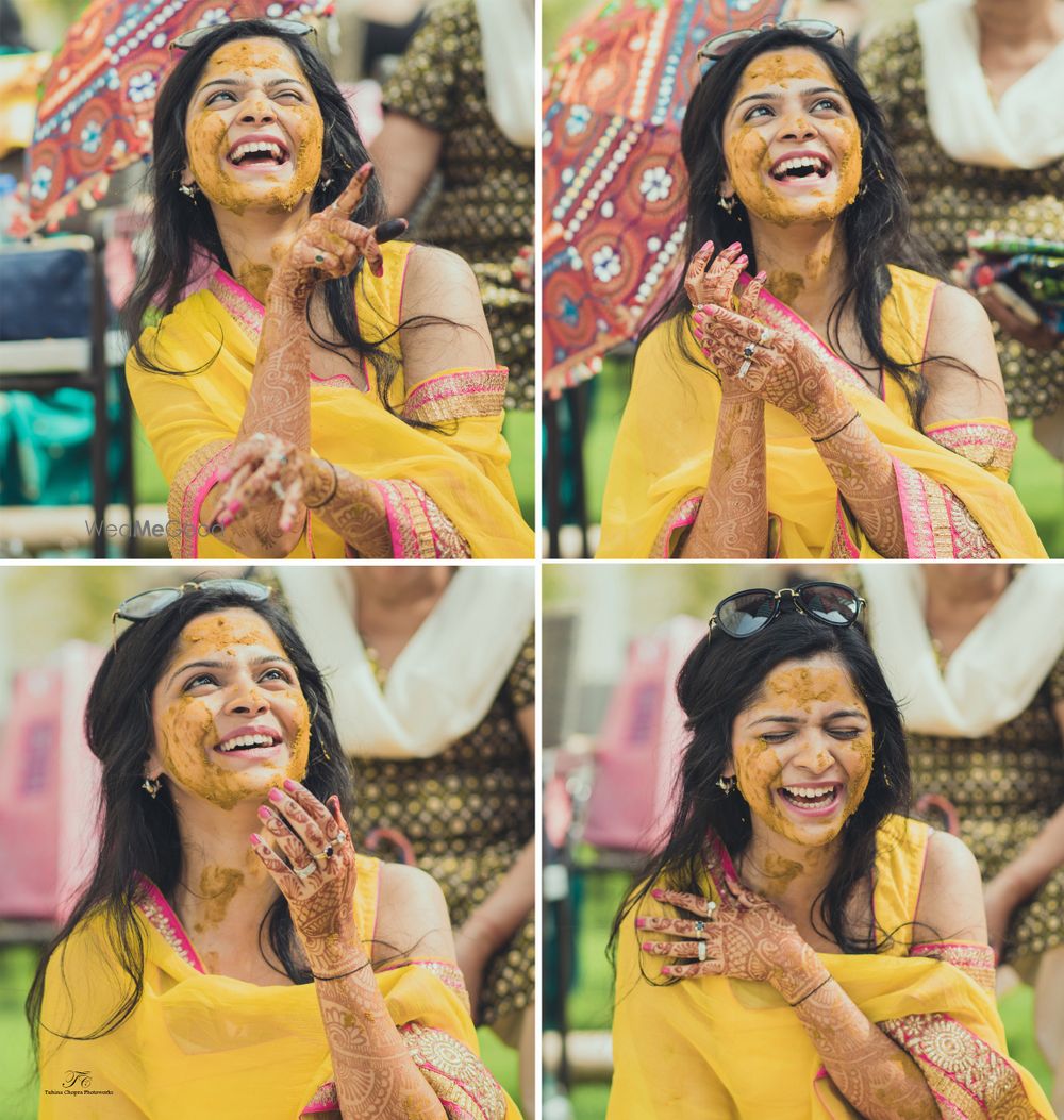 Photo From Haldi and Chura ceremony. - By Tuhina Chopra Photoworks