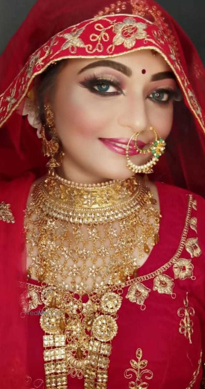 Photo From Rajasthani Rajput Bride - By LN Makeovers