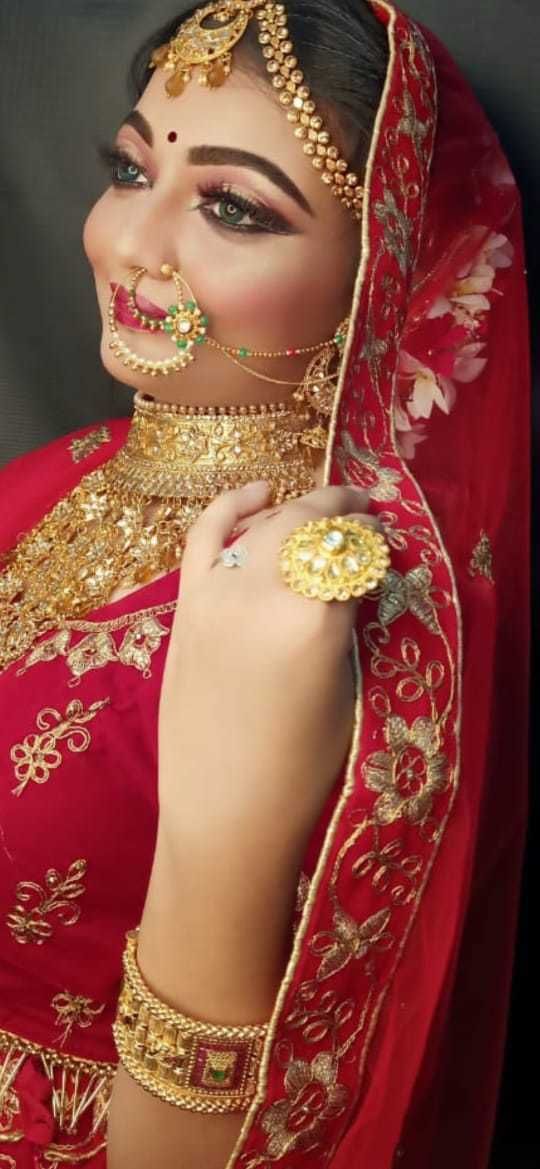 Photo From Rajasthani Rajput Bride - By LN Makeovers