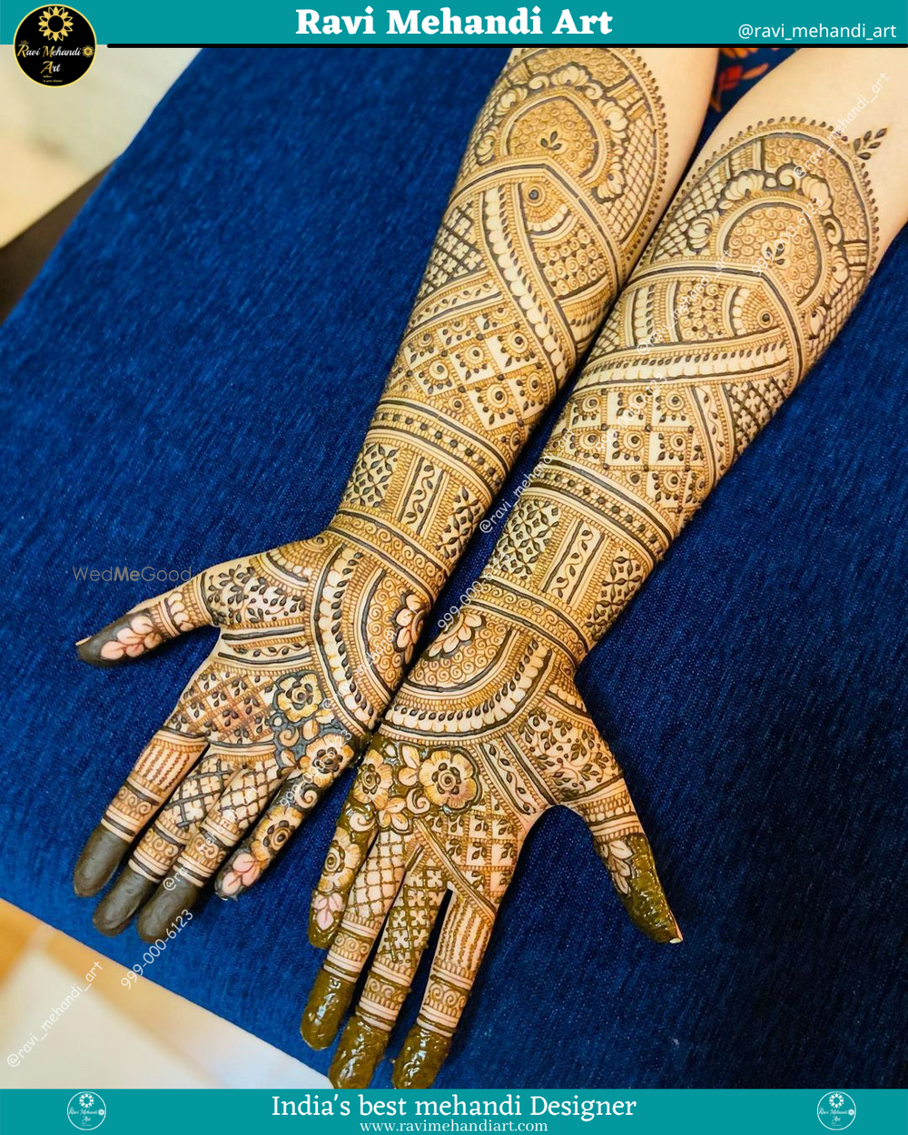 Photo From New Stylish Mehandi Design - By Ravi Mehandi Art