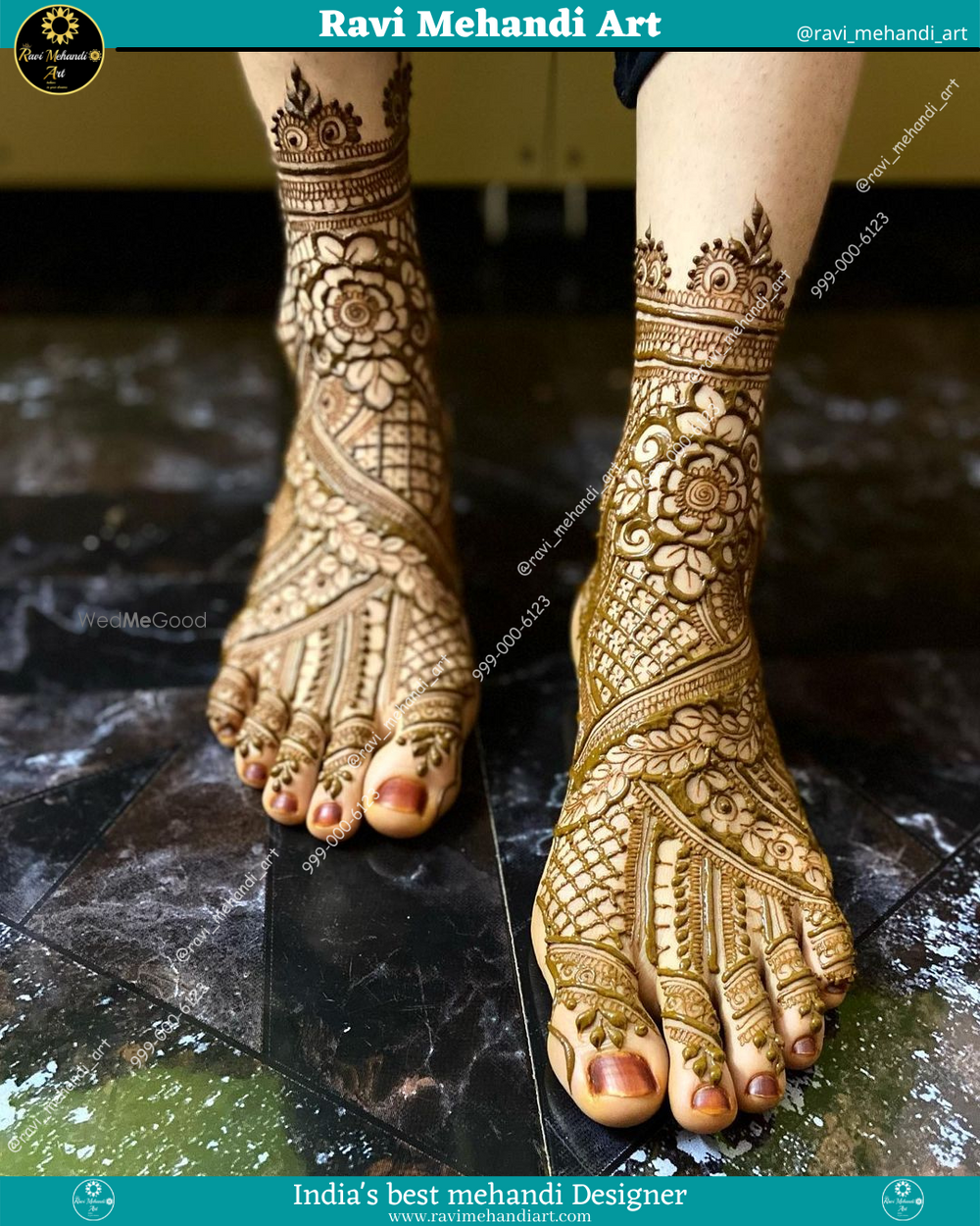 Photo From New Stylish Mehandi Design - By Ravi Mehandi Art