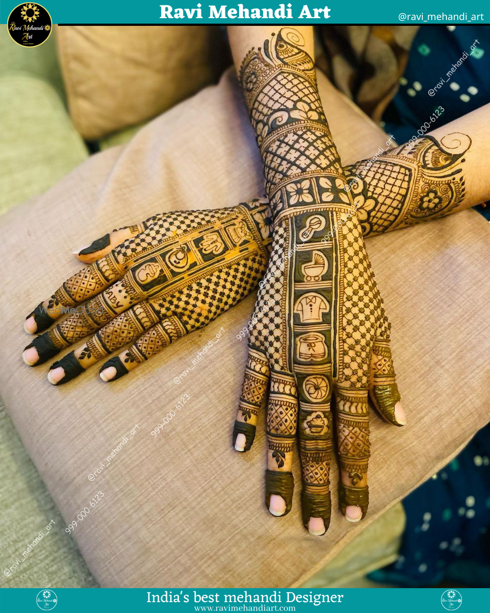 Photo From New Stylish Mehandi Design - By Ravi Mehandi Art