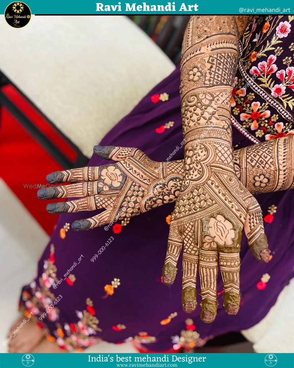 Photo From New Stylish Mehandi Design - By Ravi Mehandi Art