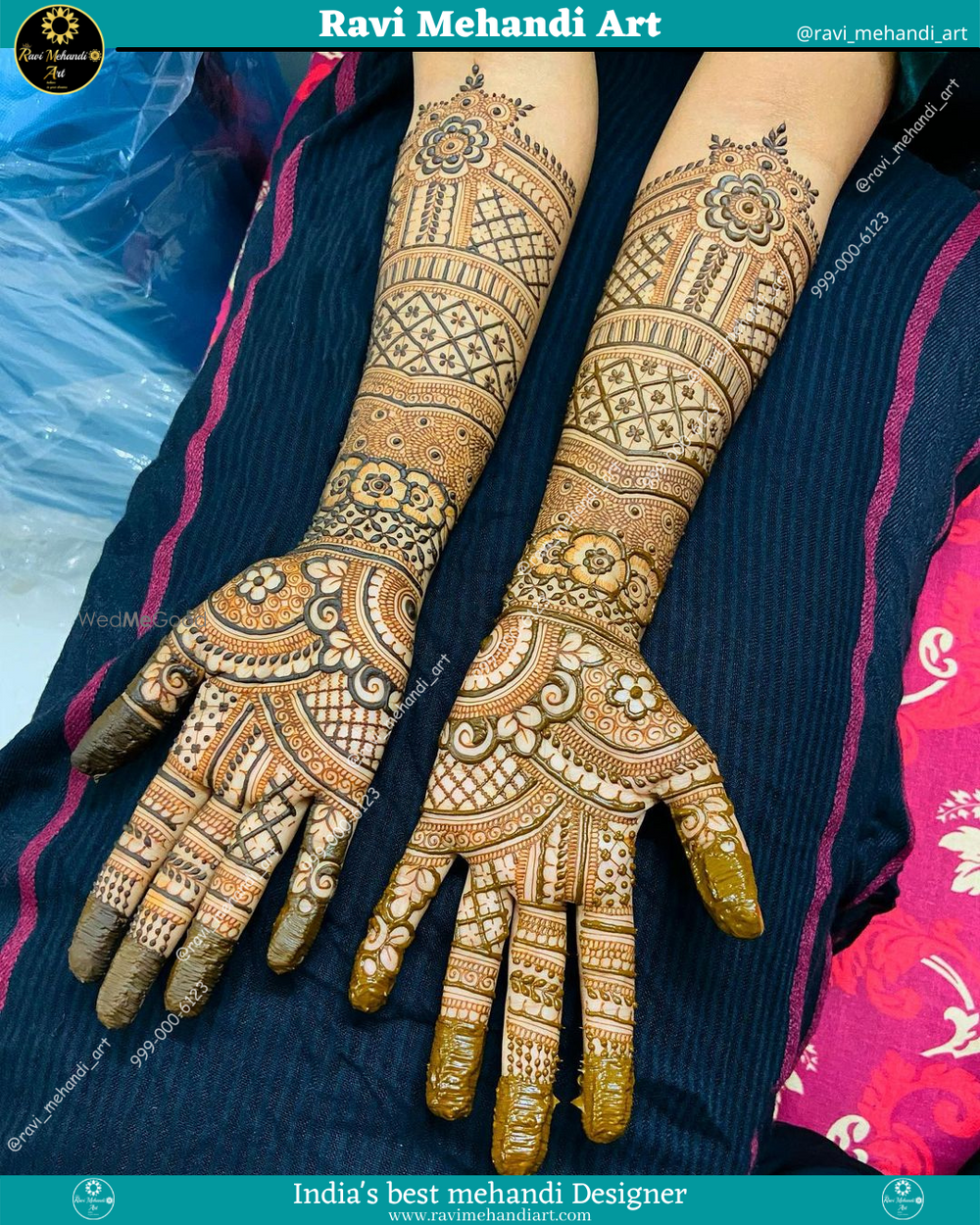 Photo From New Stylish Mehandi Design - By Ravi Mehandi Art