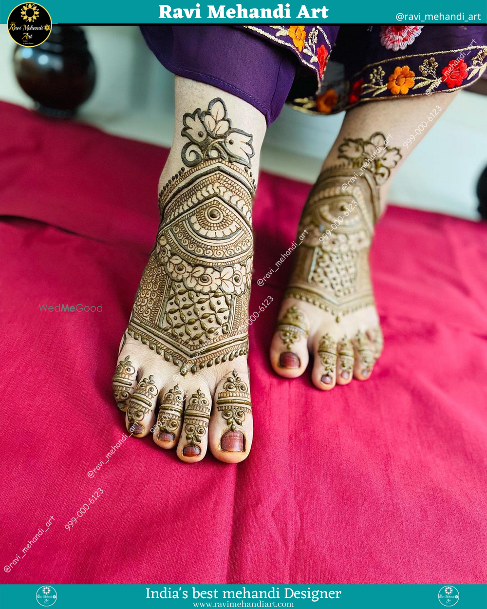 Photo From New Stylish Mehandi Design - By Ravi Mehandi Art