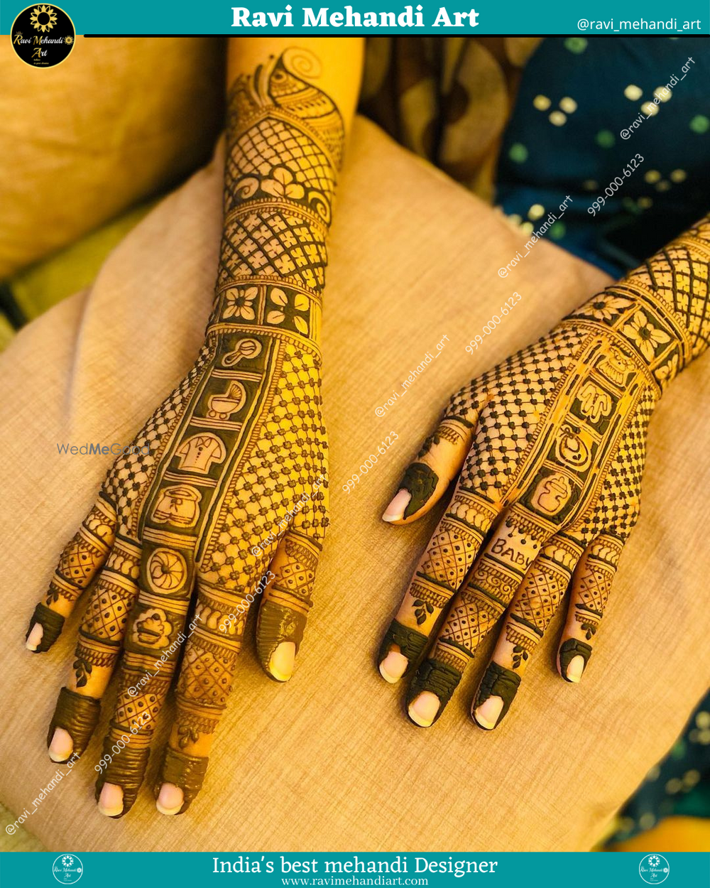 Photo From New Stylish Mehandi Design - By Ravi Mehandi Art