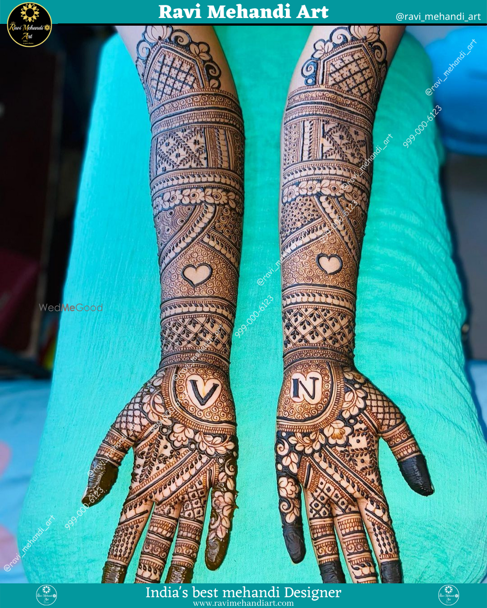 Photo From New Stylish Mehandi Design - By Ravi Mehandi Art