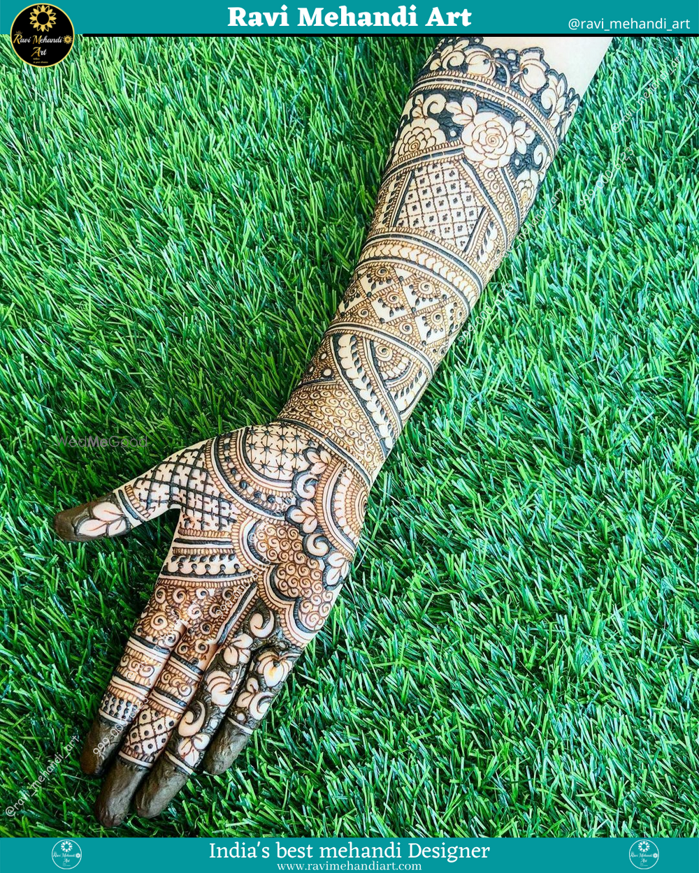 Photo From Bombay Stylish Mehandi Design - By Ravi Mehandi Art