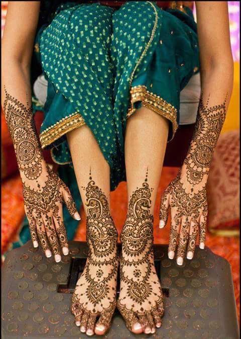 Photo From Bridal Mehandi Design - By Aneesh Mehandi Art