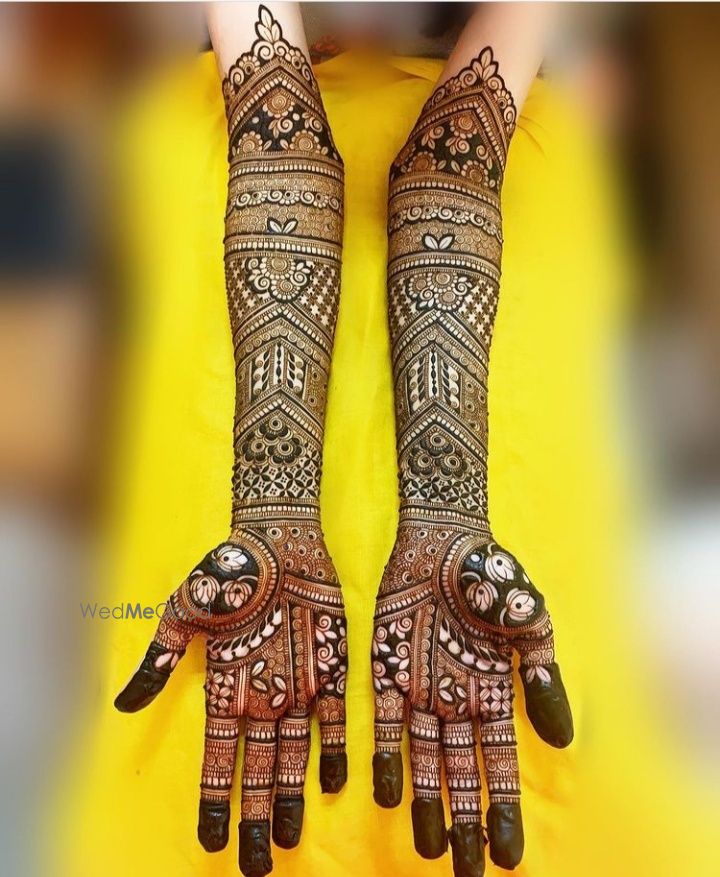 Photo From Bridal Mehandi Design - By Aneesh Mehandi Art