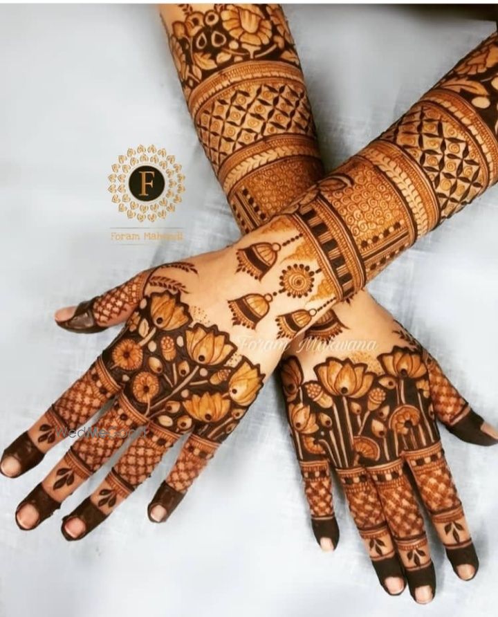 Photo From Bridal Mehandi Design - By Aneesh Mehandi Art