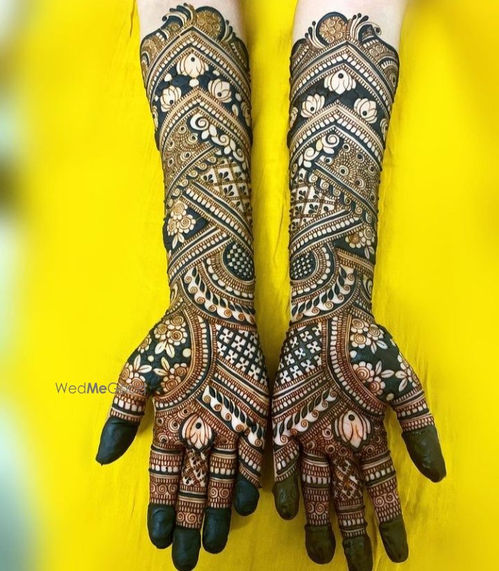 Photo From Bridal Mehandi Design - By Aneesh Mehandi Art