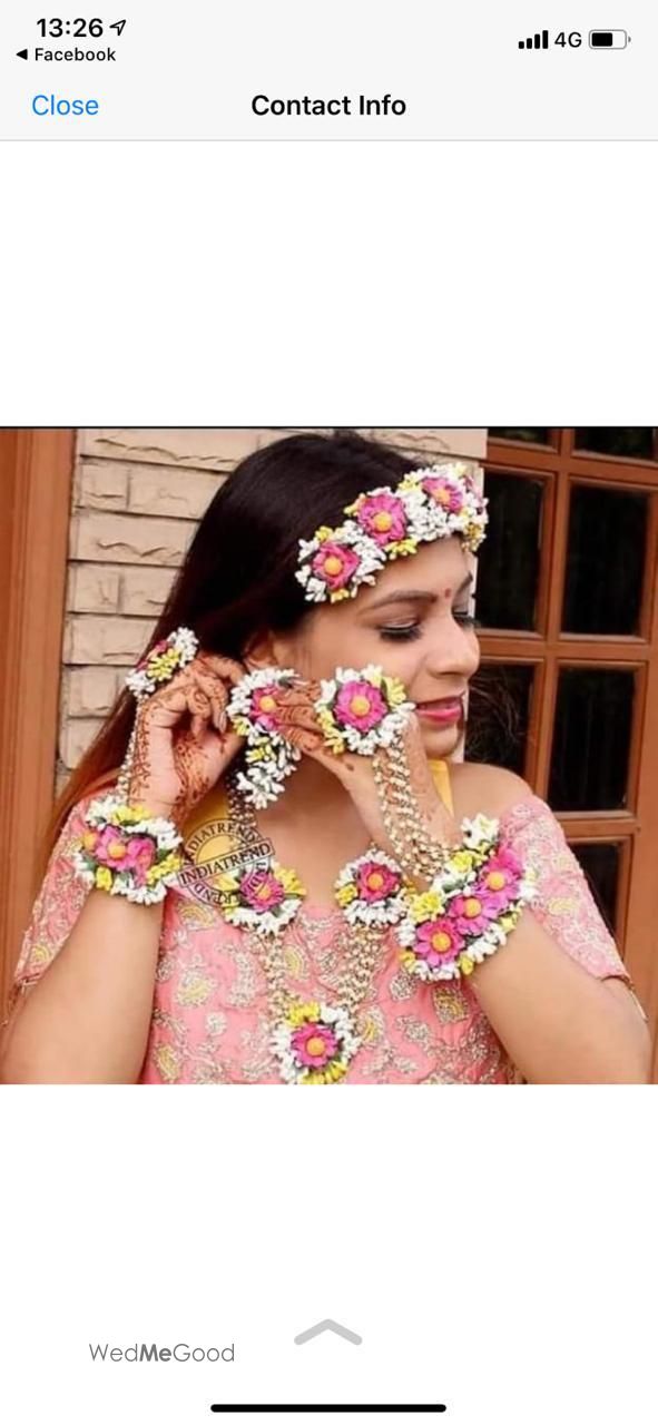 Photo From floral jewellery - By Elegance Wedding Wraps by Khushboo Jain