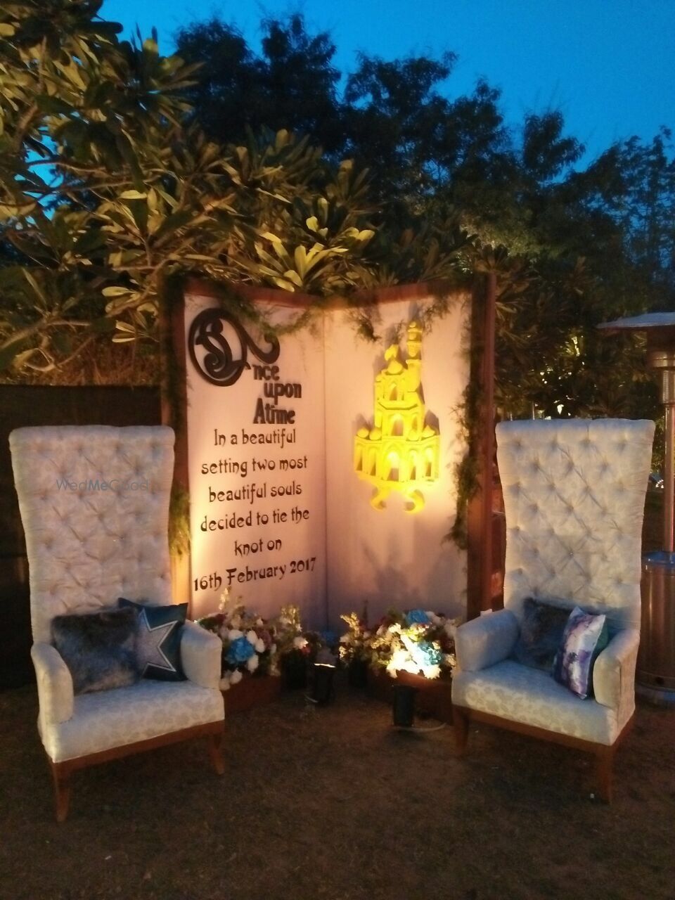 Photo of Unique couple seating