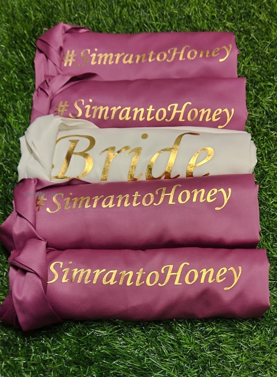 Photo From Personalised Satin Robes  - By Jab We Gift