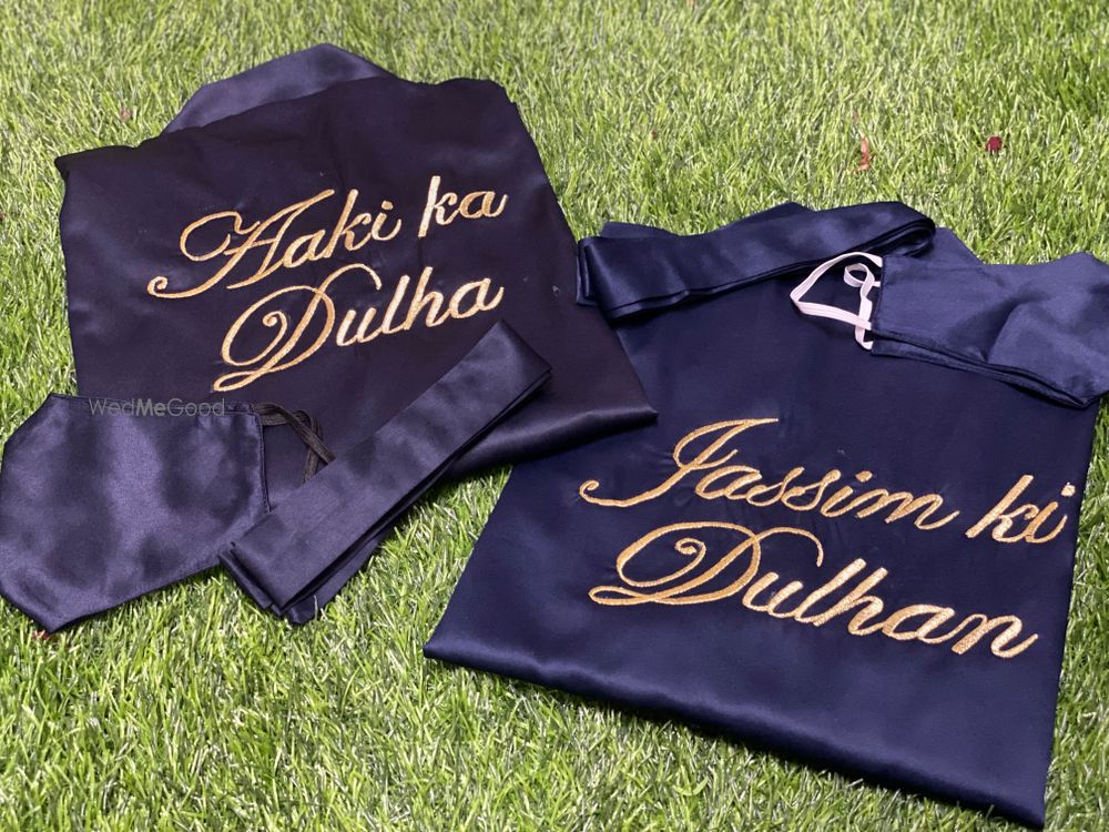 Photo From Personalised Satin Robes  - By Jab We Gift