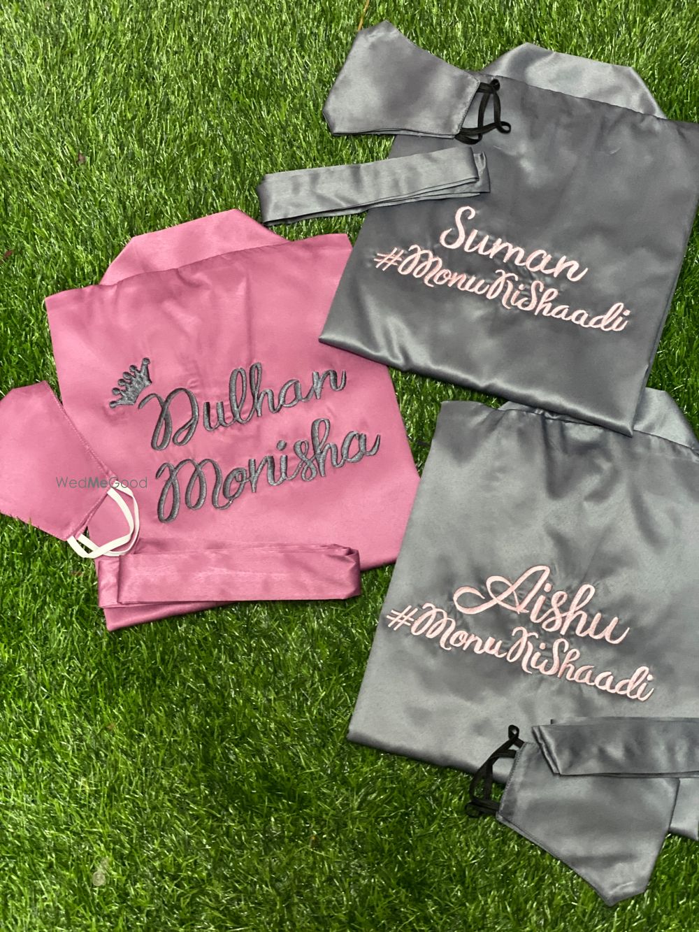 Photo From Personalised Satin Robes  - By Jab We Gift