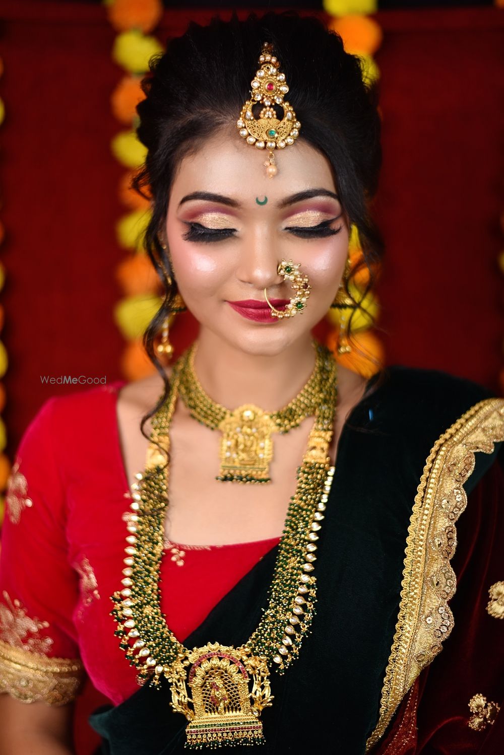 Photo From Royal Maharashtrian Bride - By Manali Bridal Studio