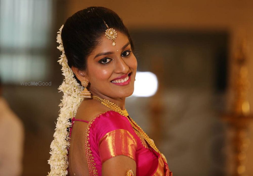 Photo From Divya's South Indian Wedding - By Afreens Hair & Makeup