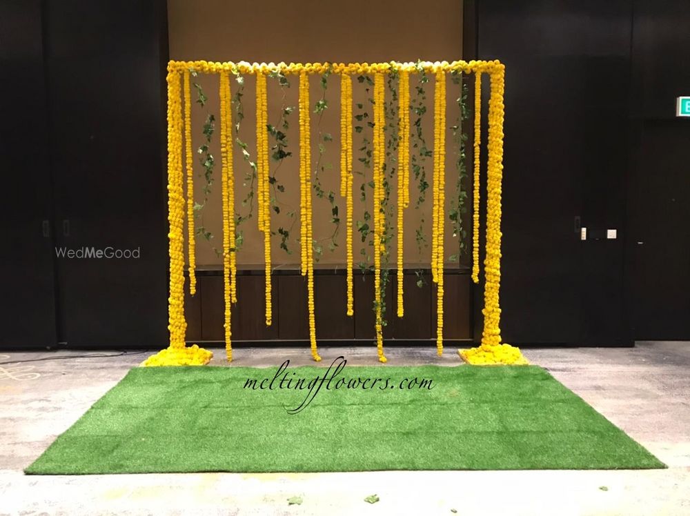 Photo From Haldi & Mehandi - By Melting Flowers