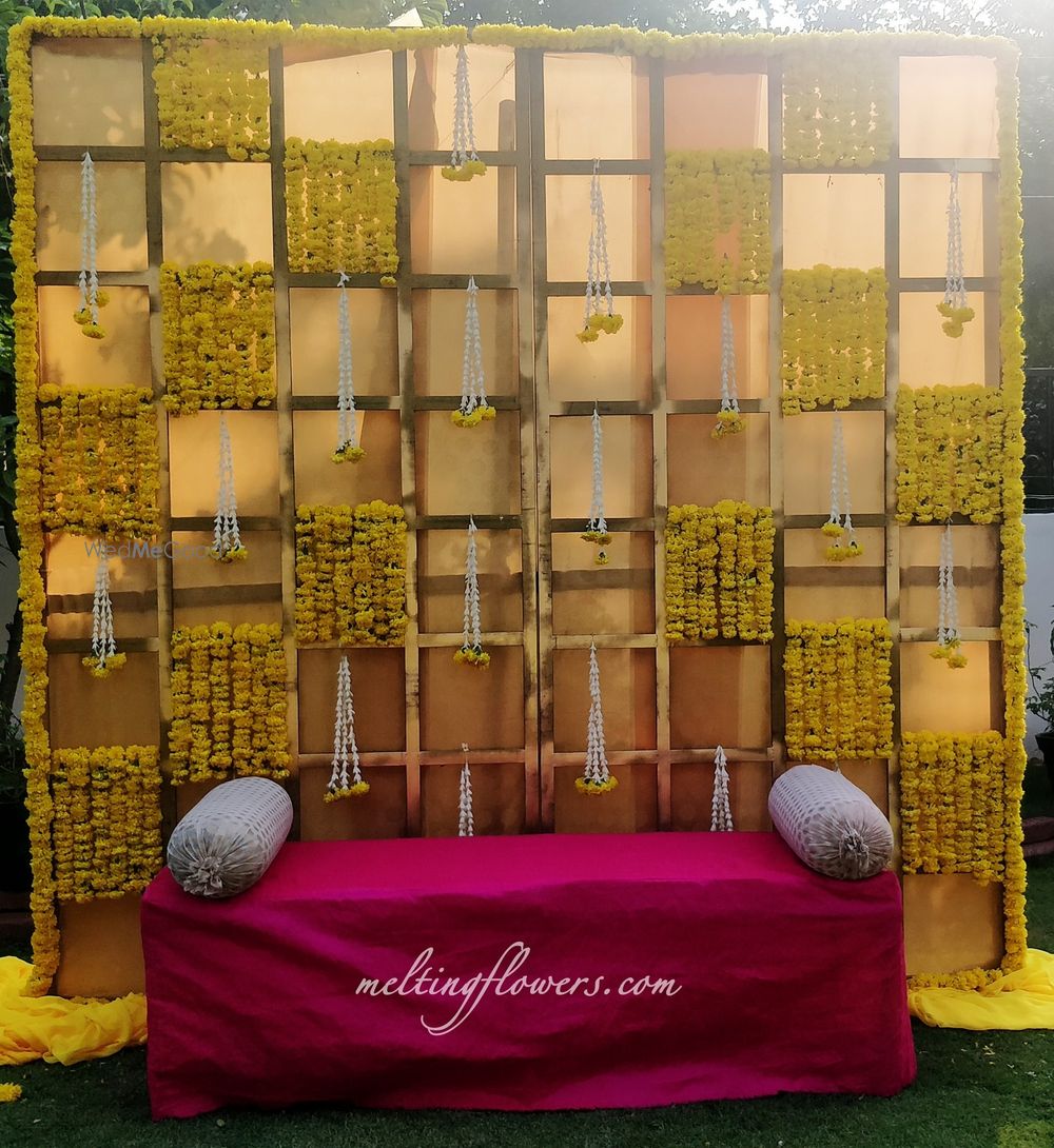 Photo From Haldi & Mehandi - By Melting Flowers