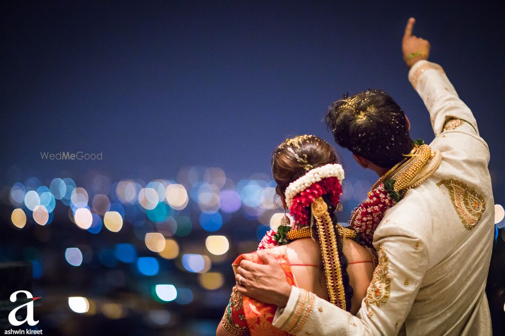 Photo of South indian couple back shot