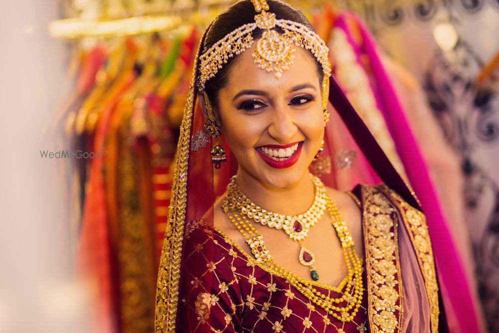 Photo of Candid bride shot