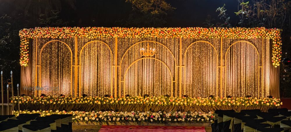 Photo From Reception & Engagement Background  - By New Lotus Flower Decoration