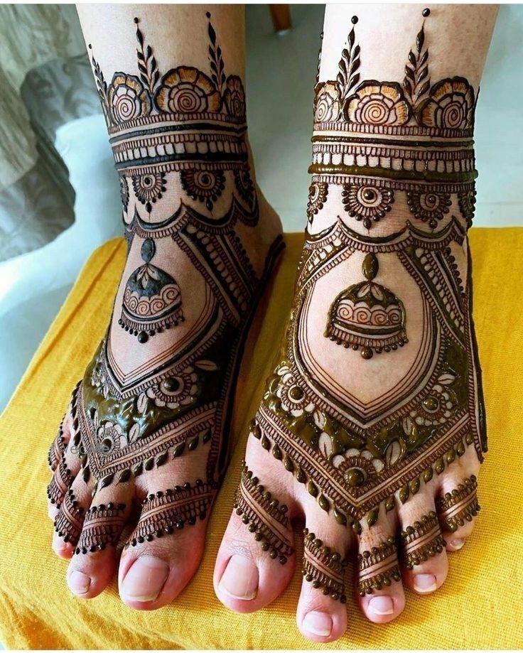 Photo From Leg Mehndi Designs - By Anoop Mehandi Artist