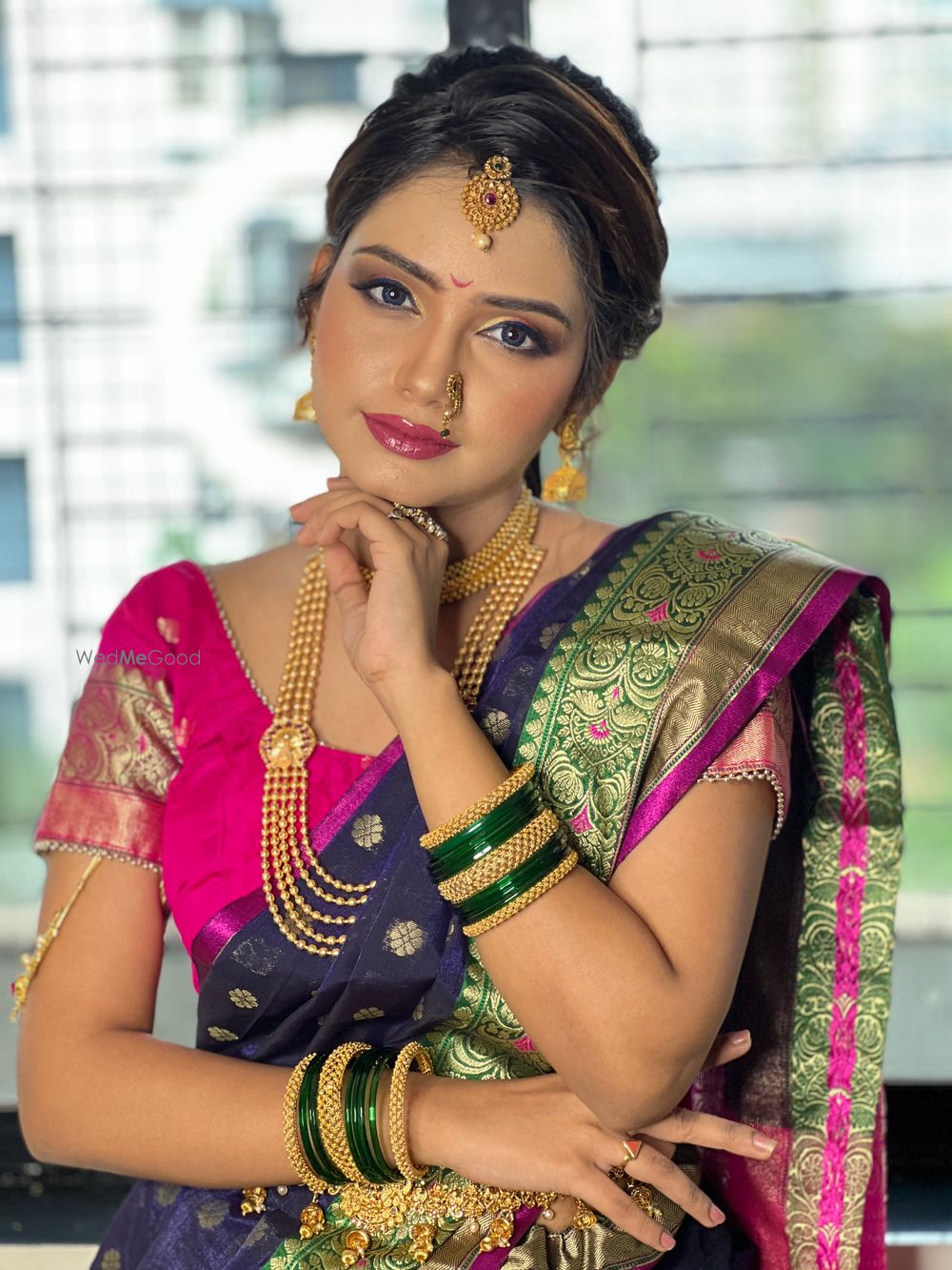 Photo From Maharashtrian Look - By Makeover By Farrha