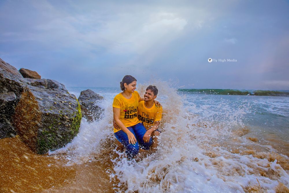 Photo From Santhosh + Divya - By Fly High Media