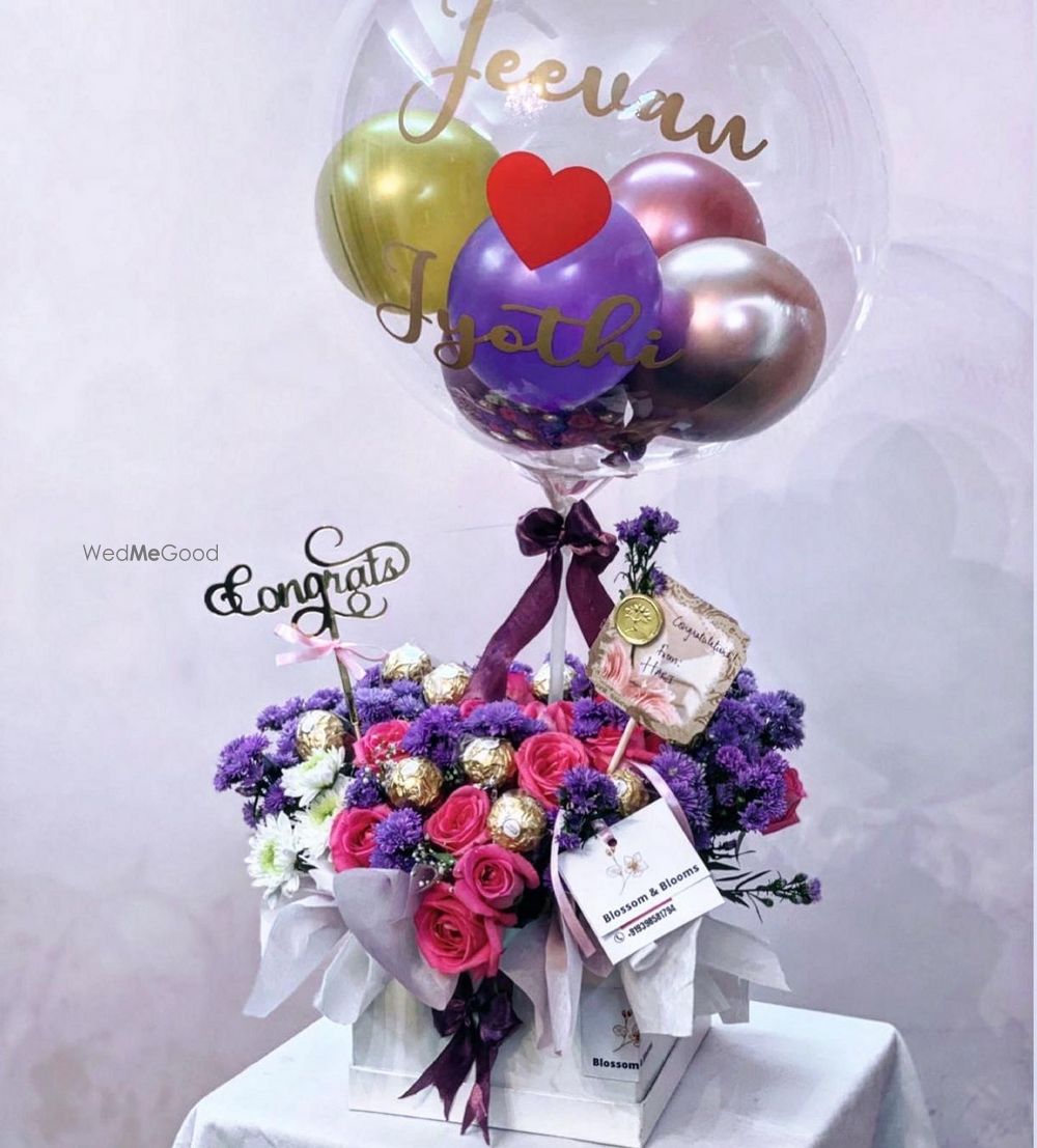 Photo From balloon bouquet  - By Blossom and Blooms