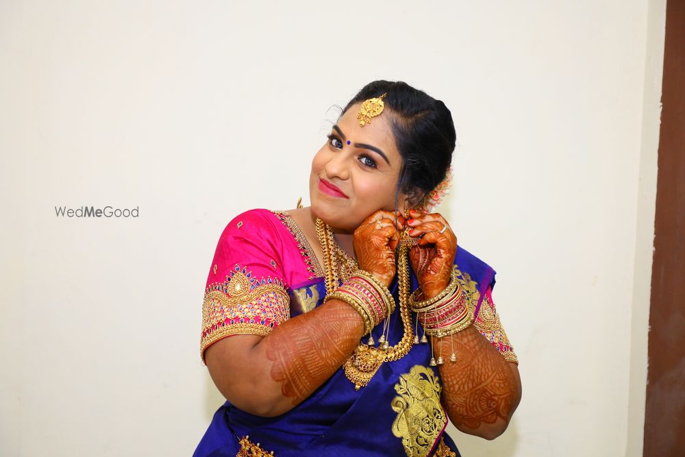 Photo From Swathis's Engagement - By Bridal Makeup by Sharmila