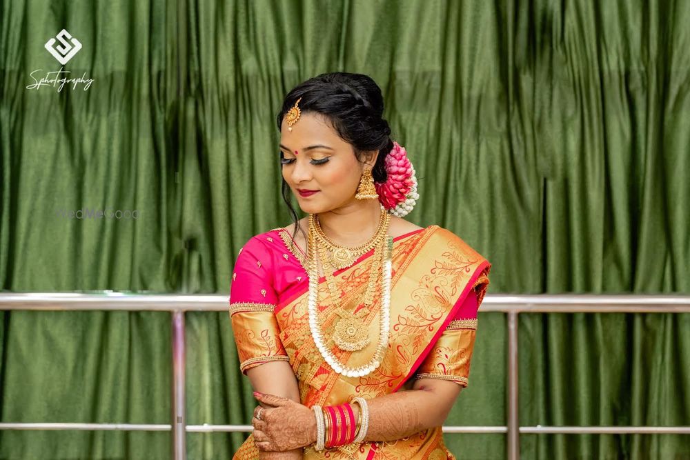 Photo From Janani's Engagement - By Bridal Makeup by Sharmila