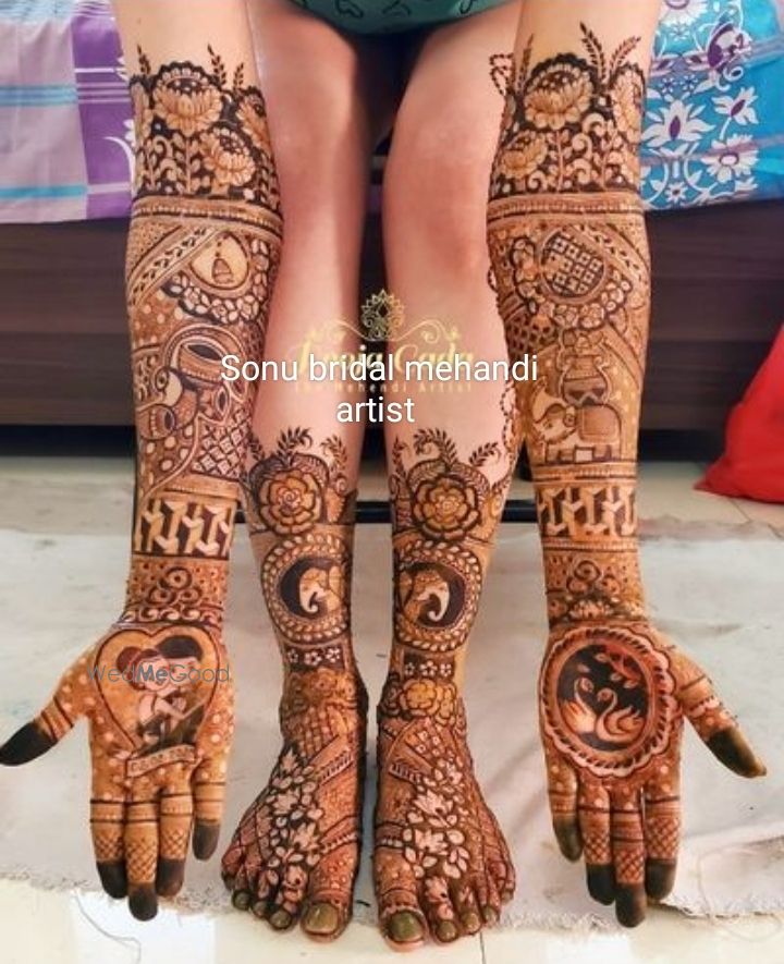 Photo From all face bridal mehandi design - By Sonu Bridal Mehandi Artist