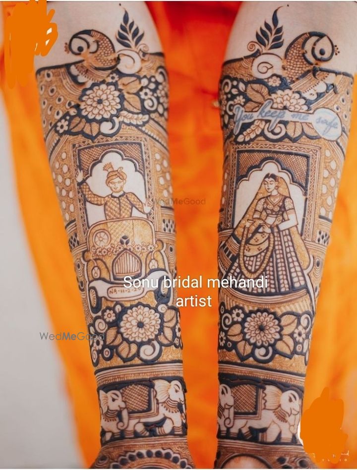 Photo From all face bridal mehandi design - By Sonu Bridal Mehandi Artist