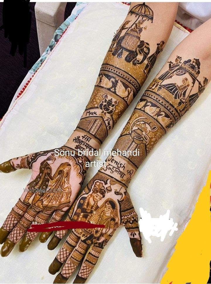 Photo From all face bridal mehandi design - By Sonu Bridal Mehandi Artist