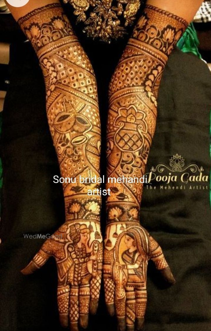 Photo From all face bridal mehandi design - By Sonu Bridal Mehandi Artist