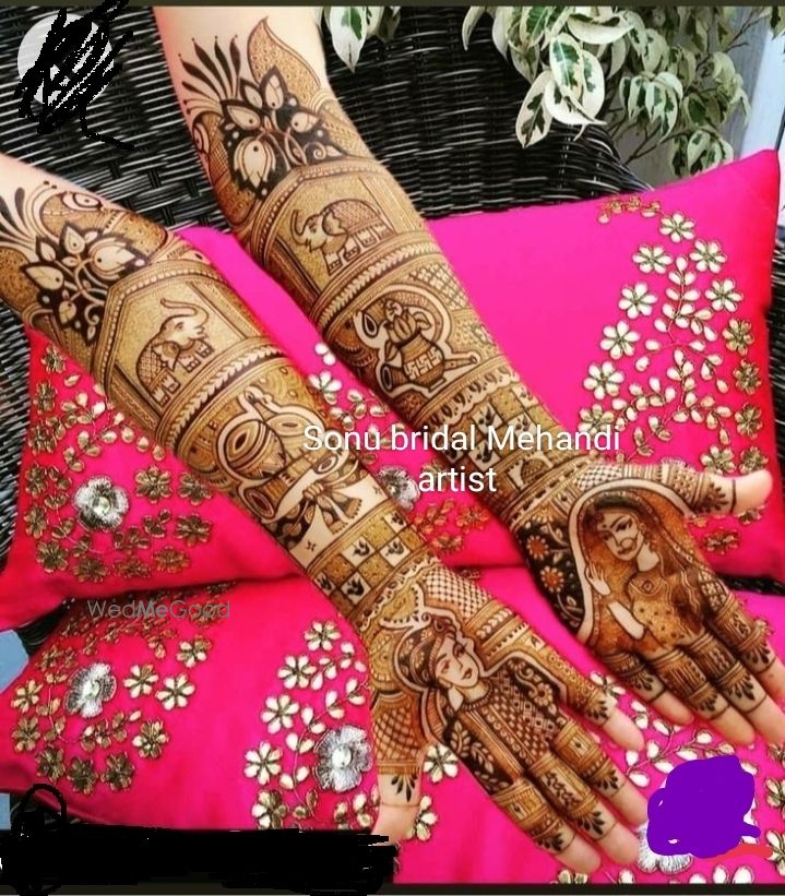 Photo From all face bridal mehandi design - By Sonu Bridal Mehandi Artist