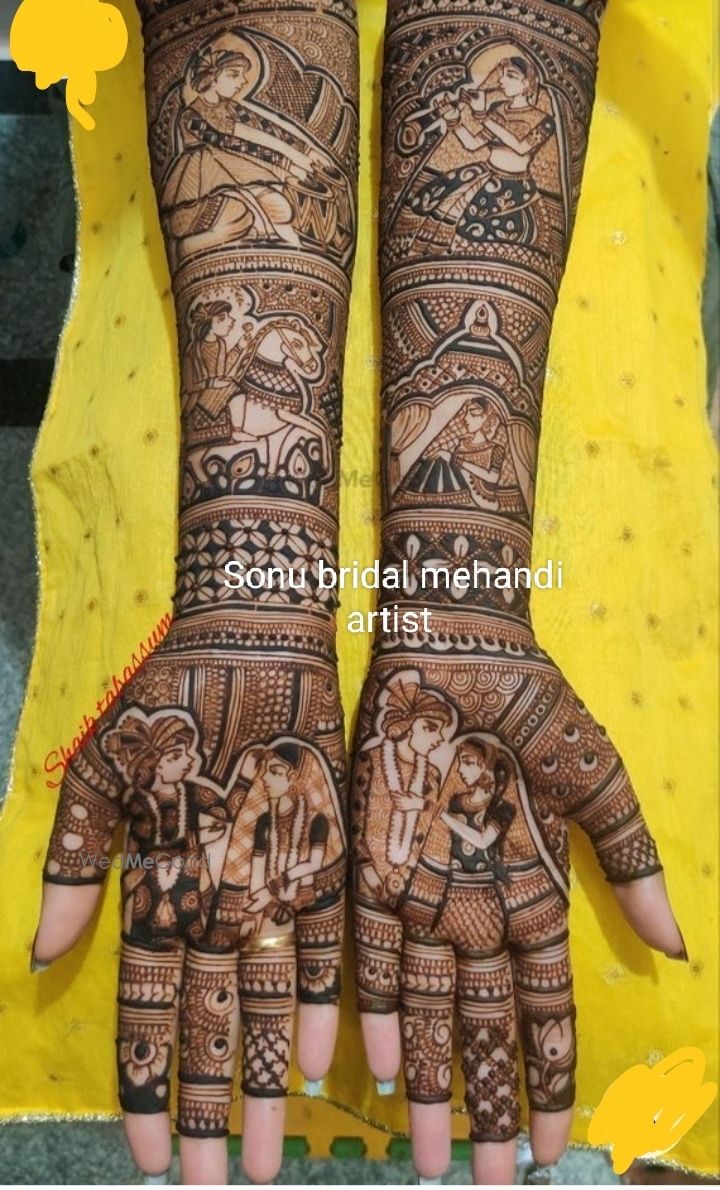 Photo From all face bridal mehandi design - By Sonu Bridal Mehandi Artist