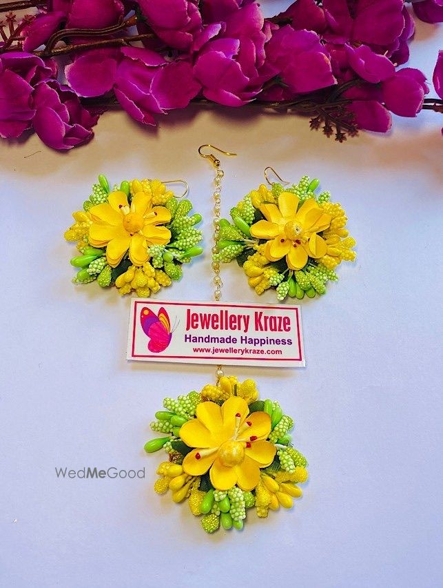 Photo From Floral Earings Tikka Sets - By Jewellery Kraze