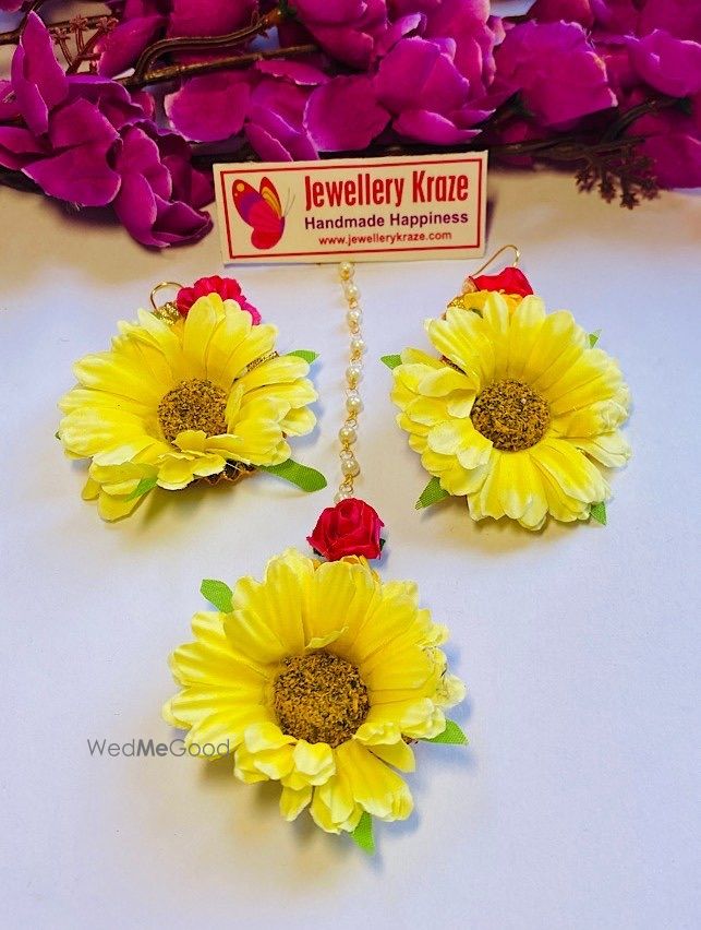 Photo From Floral Earings Tikka Sets - By Jewellery Kraze