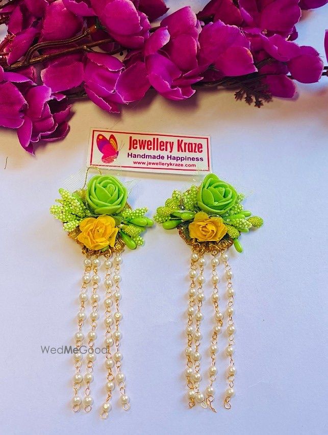 Photo From Floral Earings Tikka Sets - By Jewellery Kraze