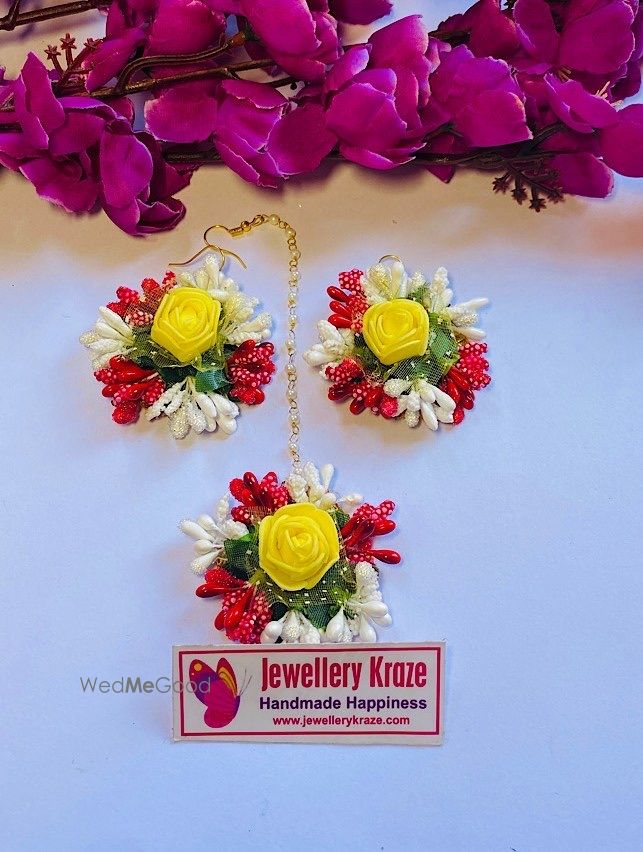 Photo From Floral Earings Tikka Sets - By Jewellery Kraze