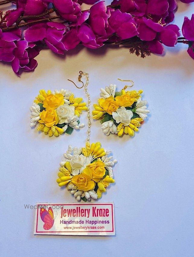 Photo From Floral Earings Tikka Sets - By Jewellery Kraze