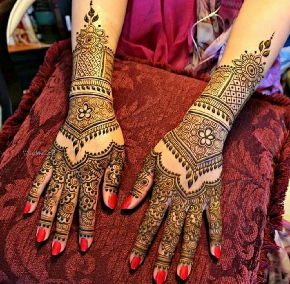 Photo From Mehandi work - By Milan Mehandi Art