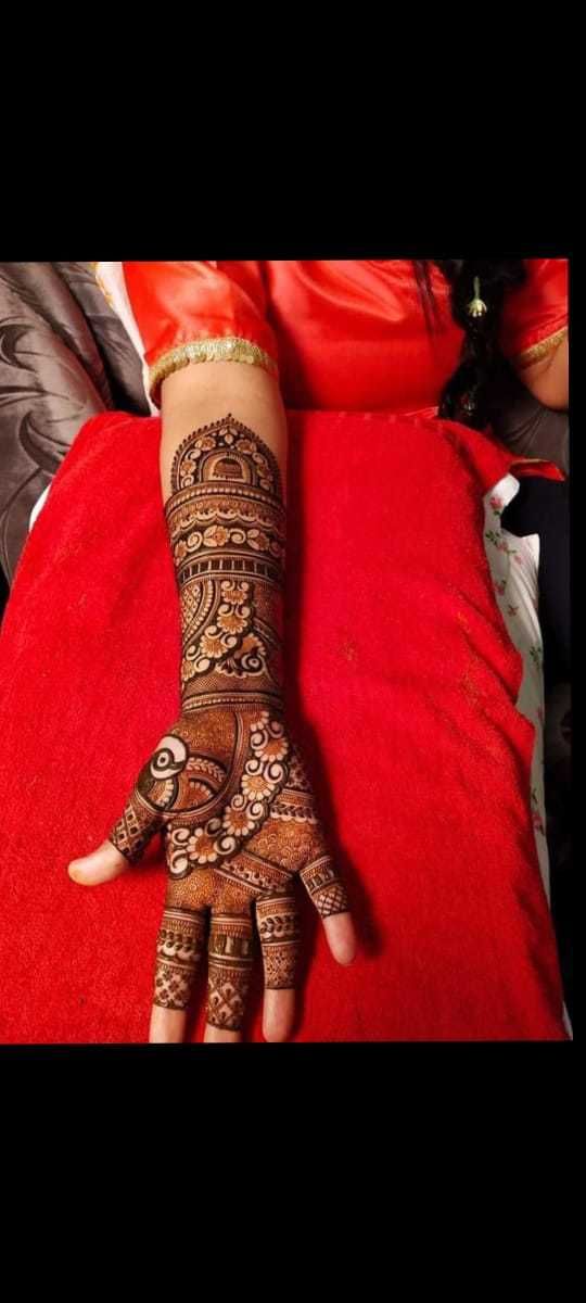 Photo From Mehandi work - By Milan Mehandi Art