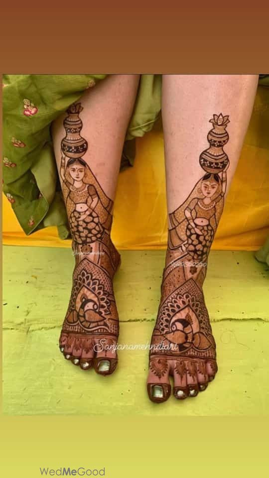 Photo From Feet mehndi design - By Sanjana Mehandi Art