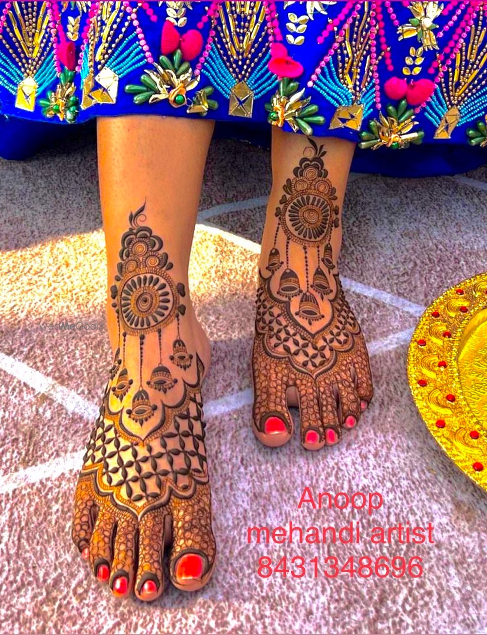 Photo From 3d Mehandi Designs  - By Anoop Mehandi Artist