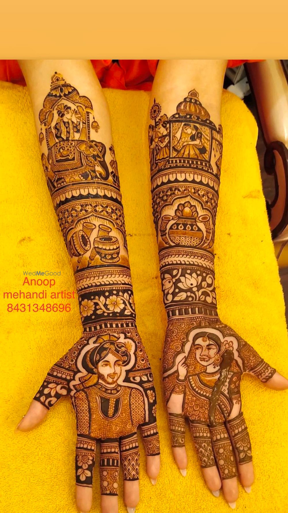 Photo From Bridal Faces Mehendi Designs - By Anoop Mehandi Artist